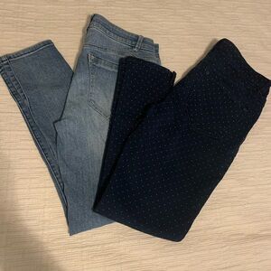 Wit & Wisdom Blue Skinny Jeans Versatile Denim